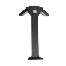 21-inch Black Outdoor LED Bollard 12W, 1200 Lumens, CCT 27/40/50K