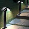 21-inch Black Outdoor LED Bollard 12W, 1200 Lumens, CCT 27/40/50K
