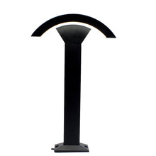 21-inch Black Outdoor LED Bollard 12W, 1200 Lumens, CCT 27/40/50K