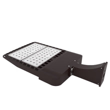 150W LED Parking Lot Light 400W Metal Halide Equiv 18K Lumens 5K CCT Type III-S Fixed Arm