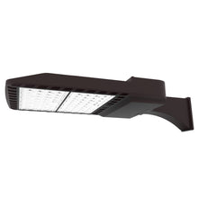 150W LED Parking Lot Light 400W Metal Halide Equiv 18K Lumens 5K CCT Type III-S Fixed Arm