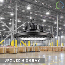 UFO LED High Bay Light Watt Select 240/200/150 & CCT 27/40/50K Up to 32,400 Lumens 800W Metal Halide Equiv