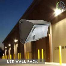 LED Wall Pack Light - Selectable Wattage (100W/80W/60W) & CCT (2700K/4000K/5000K) - 11,500 Lumens - 250W MH Equivalent - Outdoor Security Lighting