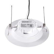 J&H LED 5/6 in. Retrofit LED Recessed Downlight, 5-Color Selectable, Dimmable, Baffle Trim, 4-Pack