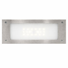 J&H LED 6W Horizontal LED Step Light, Gray Recessed Wall Light