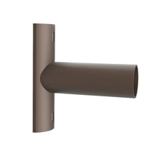 8 in. Side Tenon for Round Outdoor Pole Lights