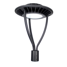 J&H LED 80-Watt LED Post Top Light, Dimmable, Selectable 3CCT