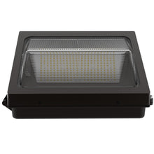 LED Wall Pack - Selectable Wattage (120W/96W/72W) & CCT (2700K/4000K/5000K) - 15,600 Lumens - Durable Glass Lens - Outdoor Commercial Lighting