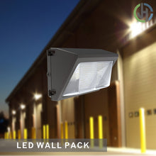 LED Wall Pack - Selectable Wattage (120W/96W/72W) & CCT (2700K/4000K/5000K) - 15,600 Lumens - Durable Glass Lens - Outdoor Commercial Lighting