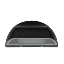 4 in. Black Hardwired Dark Sky LED Wall Light