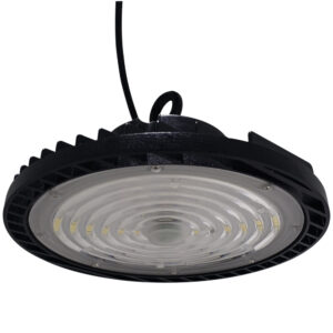 12 in. Black Integrated LED Dimmable High Bay Light at 36000 Lumens 3000K/4000K/5000K