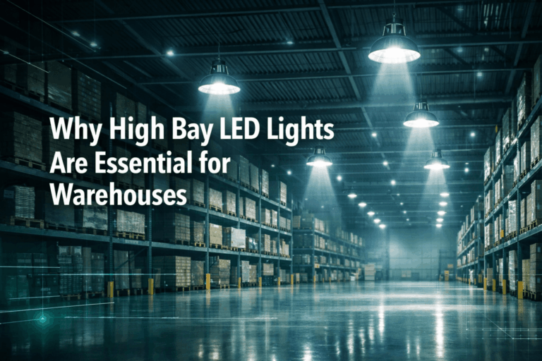 Why High Bay LED Lights Are Essential for Warehouses