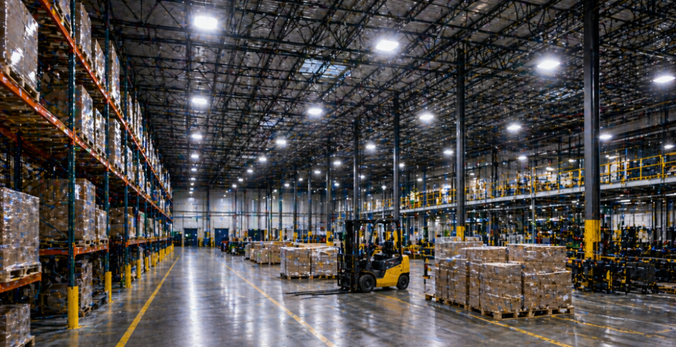 Energy Savings with High Bay LED Lights in Industrial Facilities (1)