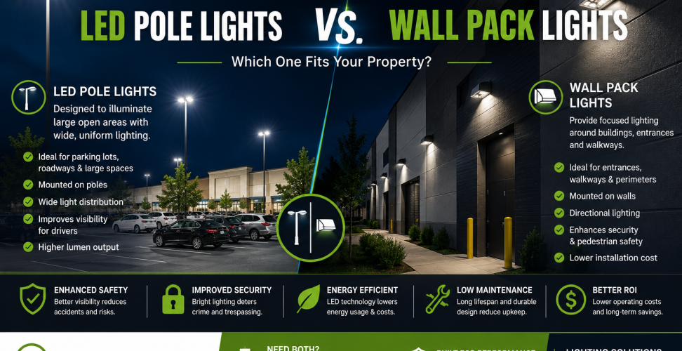 LED-Pole-Lights-vs-Wall-Pack-Lights-Which-One-Fits-Your-Property