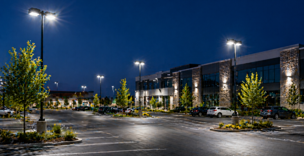 Why Parking Lot LED Lighting is Essential for Modern Businesses (1)